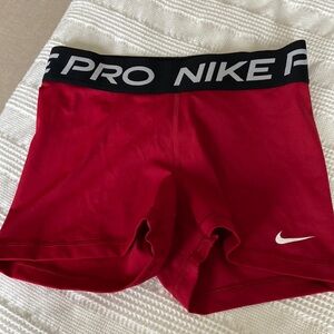 Nike pro spandex shorts